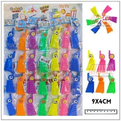 Kartelalı Plastik Oyuncak Düdük