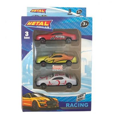 Metal Oyuncak Araba 3 lü Set