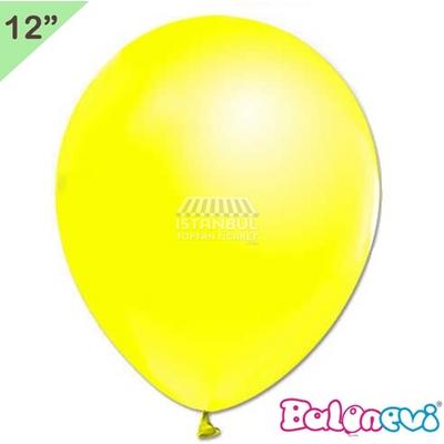 Metalik Balon Sarı Renk Balonevi