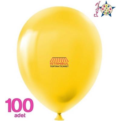 Pastel Balon Sarı Renk HBK