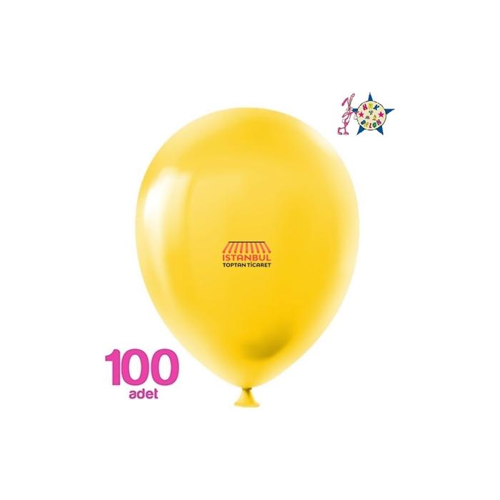 Pastel Balon Sarı Renk HBK