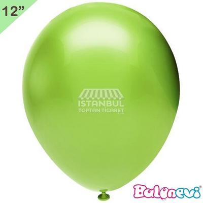 Pastel Balon Açık Yeşil Renk Balonevi