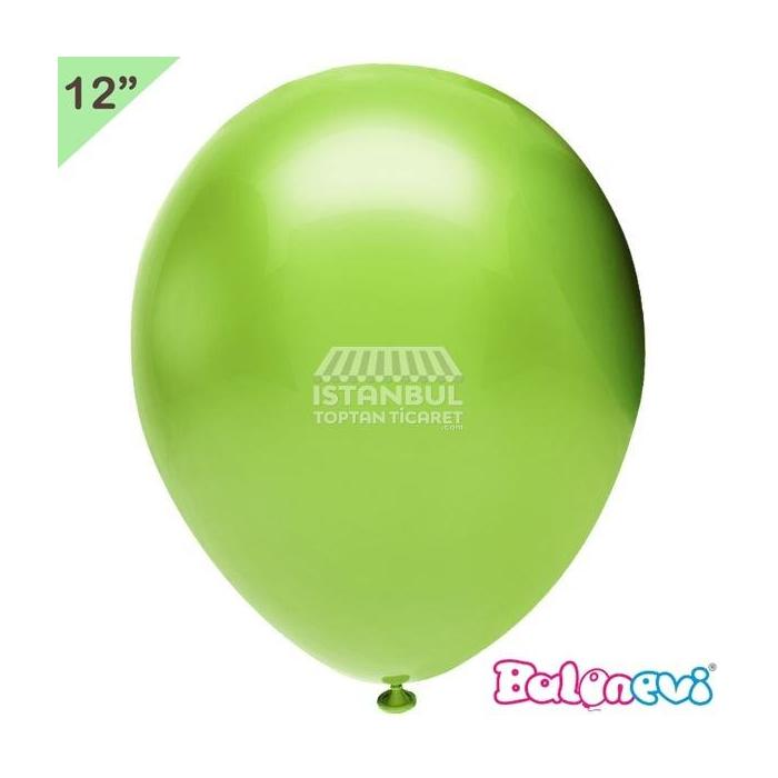 Pastel Balon Açık Yeşil Renk Balonevi