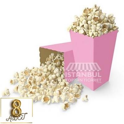 Pembe Renk Mısır Cips Kutusu