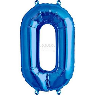 Rakam Folyo Balon 0 Mavi 16 "