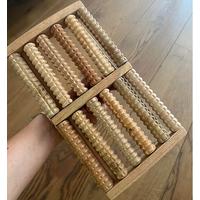 12 Silindirli Ahşap Ayak Masaj Aleti