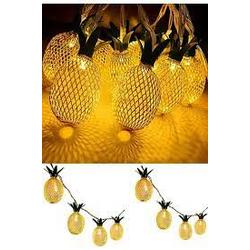 2m 10 Led Pilli 2 Kademeli Ananas Led Işık
