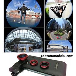 3 in 1 Balık Gözü Lens