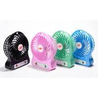 3 Kademeli Şarjlı Masa Üstü USB Mini Taşınabilir Vantilatör Fan