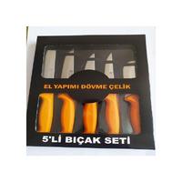 El Yapımı Bıçak Seti 5'li 