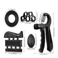 5 Parça El, Kol, Bilek Güçlendirici Egzersiz Aleti