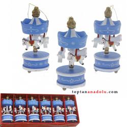 6'lı Ufak Atlı Karınca Mavi 