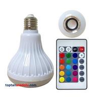 Bluetooth Hoparlör Akıllı Led Lamba