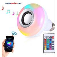 Bluetooth Hoparlör Akıllı Led Lamba