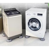 Çamaşır Makinesi Titreşim Engelleyici Stoper Gri 4 lü Set