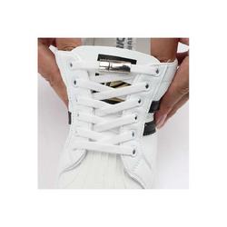 Çocuklar İçin Mıknatıslı Ayakkabı Bağcığı ( Beyaz)