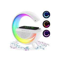 Kablosuz Şarj Özellikli Işıklı Bluetooth Hoparlör