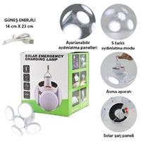 Katlanır 5li Solar Lamba