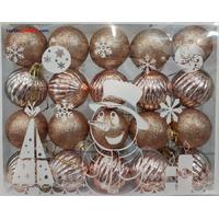 Kod 7226 Rose Gold Top Yılbaşı Süsü