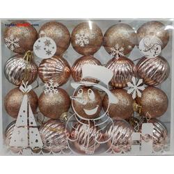 Kod 7226 Rose Gold Top Yılbaşı Süsü