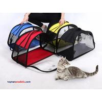 Mavi Kedi Köpek Taşıma Çantası