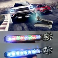 Rüzgar Enerjili Oto Rgb 2li Çakar Lamba 
