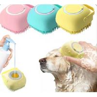 Şampuan Hazneli Kedi Köpek Yıkama Kesesi