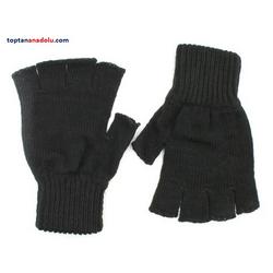 Siyah Triko Kesik Eldiven