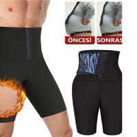 Agraflı Erkek Sauna Tam Boy Tayt