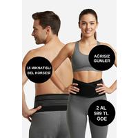 Ağrı Giderici Manyetik Terapi Destek Kemeri 16 Mıknatıslı Bel Korsesi