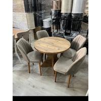 Ahşap Yemek Ve Oturma Masası