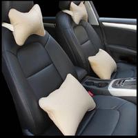 Deri Araç Boyun Yastığı ve Bel Minderi 