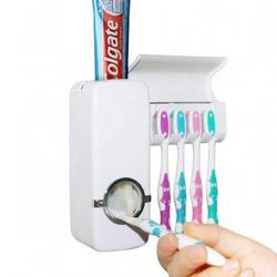 Diş Macunu Sıkacağı Ve 5li Fırça Tutucu