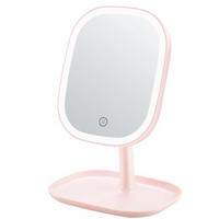 Dokunmatik,Led Işıklı, Masa Üstü Kare Ayna