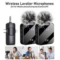 F11 Kablosuz Profesyonel Yaka Mikrofon Siyah 2 Li