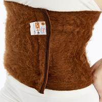 Fermuarlı Deve Yünü Bel korsesi