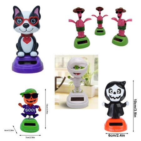 Güneş Enerjili Solar Sallanan Cadılar Bayramı Modelleri(Karışık)