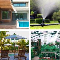 Hortum Misting Serinleme Sistemi (Demonte) Bitki ve Mantar Yetiştirme Kiti 10 metre