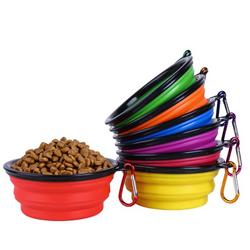 Katlanabilir Kedi Köpek Mama ve Su Kabı