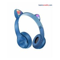 Led Işıklı Kablosuz Bluetooth Kedi Kulaklık