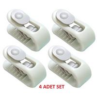 Mandallı Yorgan Sabitleme Klipsi 4 Adet