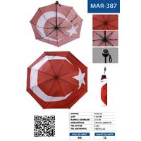 Mar- 387 Şemsiye Türk Bayrak
