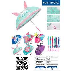MAR-1100-G Toptan Uygun Fiyat Çocuk Şemsiye