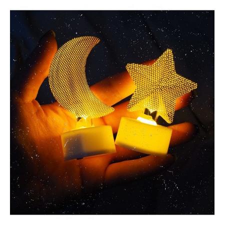 Mini Işıklı Gece Lambaları Gold Renk Promosyon