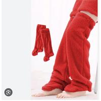 Polar Tüylü Uzun Çorap