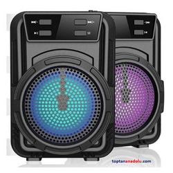 RGB Işıklı Kablosuz Hoparlör Bluetooth Speaker Ses Bombası