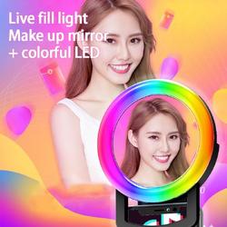 Rgb Şarjlı Selfie Öz Çekim Işığı