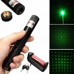 Şarjlı Yeşil Lazer Pointer 15 Km laser 1000 mv