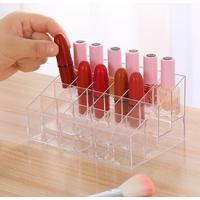 Şeffaf 24 Bölmeli Makyaj Organizeri