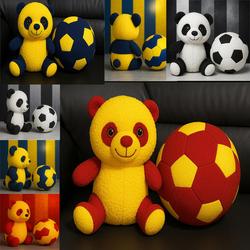 Taraftar Ayıcık Peluş + Top